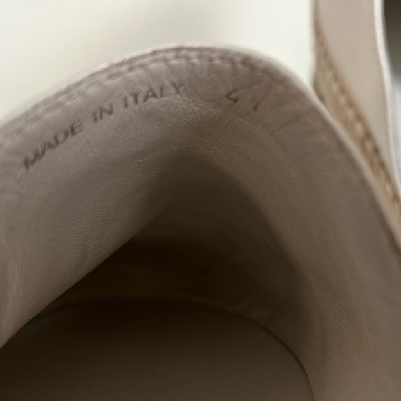 Like new Prada espadrille leather mule 41 $795 - Picture 3 of 9